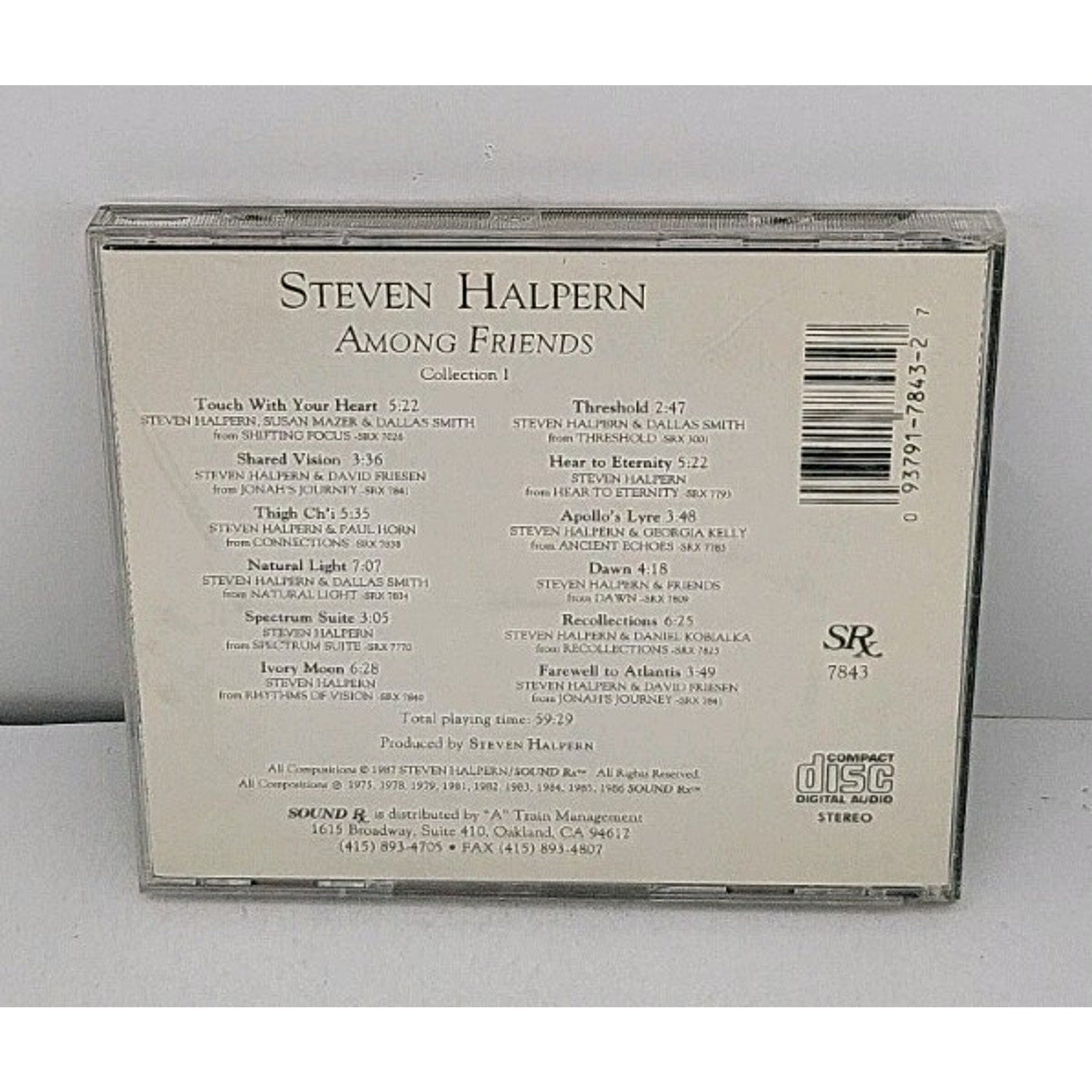 Among Friends: Collection, Vol. 1 by Steven Halpern (CD, Mar-1994, Halpern...