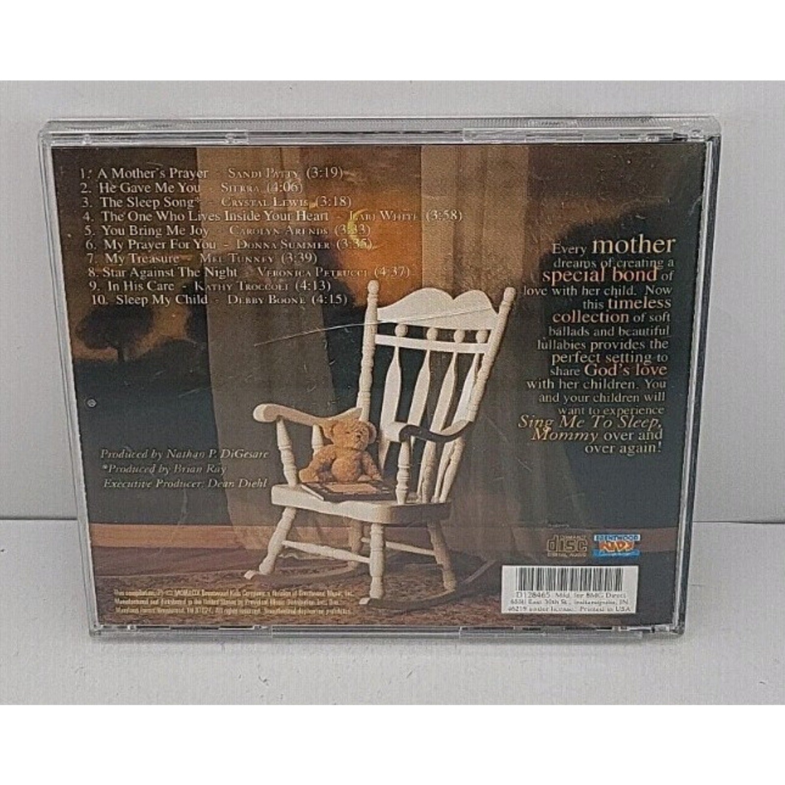 Sing Me To Sleep, Mommy A Collection Of Original Ballads & Lullabies CD