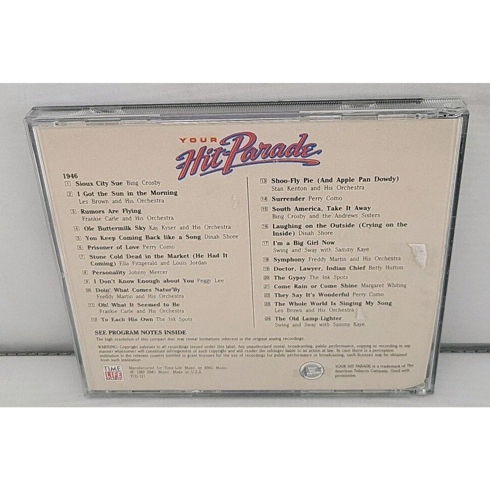 Your Hit Parade - 1946 CD