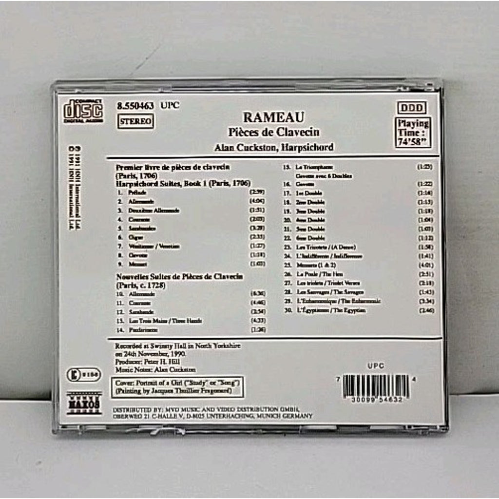 Harpsichord Suites by Rameau (CD, 2001)