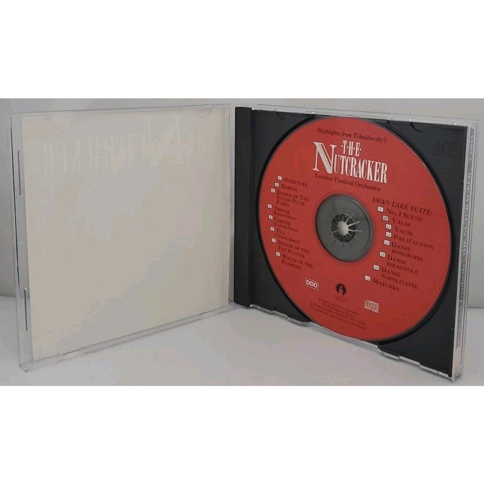 Highlights from Tchaikovsky's The Nutcracker London Festival Orchestra CD 1998