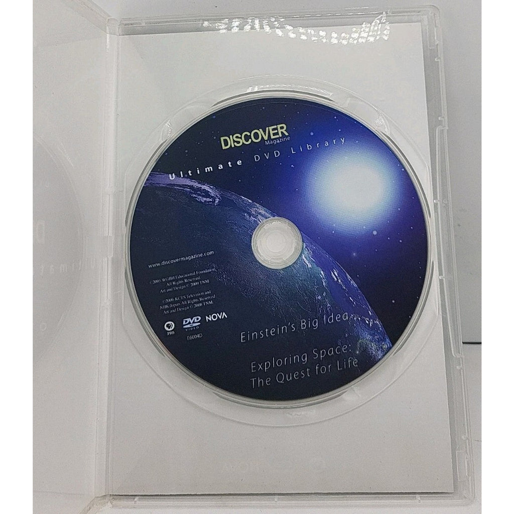 Discover Magazine Ultimate Einstein's Big Idea / Exploring Space DVD Library
