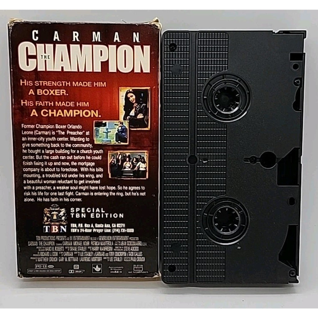 Carman: The Champion (VHS, 2001)