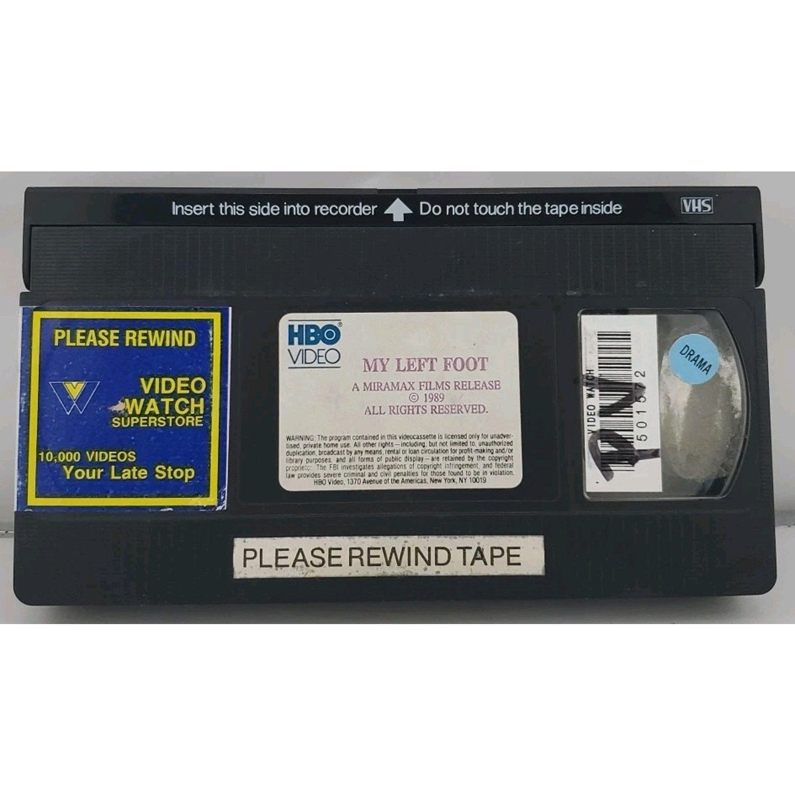 My Left Foot (VHS, 1997)