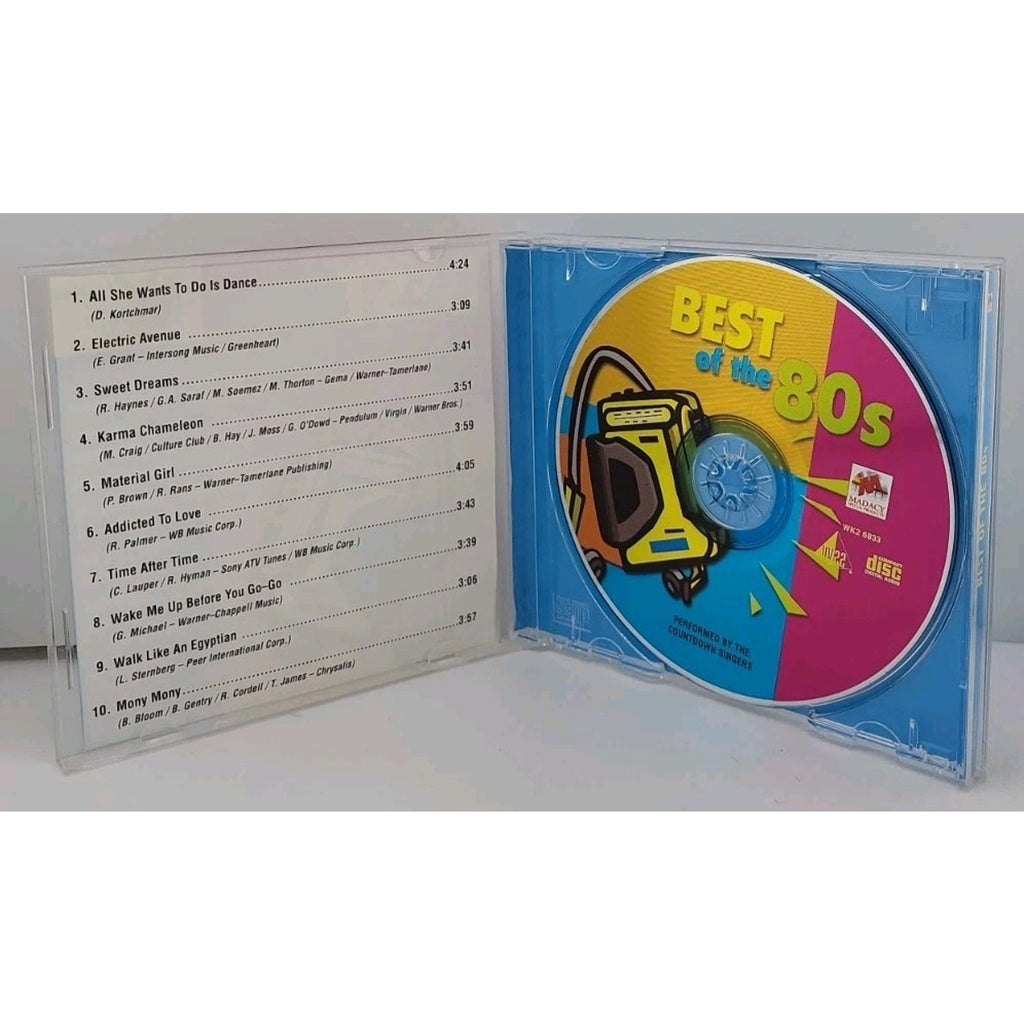 Best of the Eighties, Vol. 1 by The Countdown Singers (CD, 2001, Madacy)