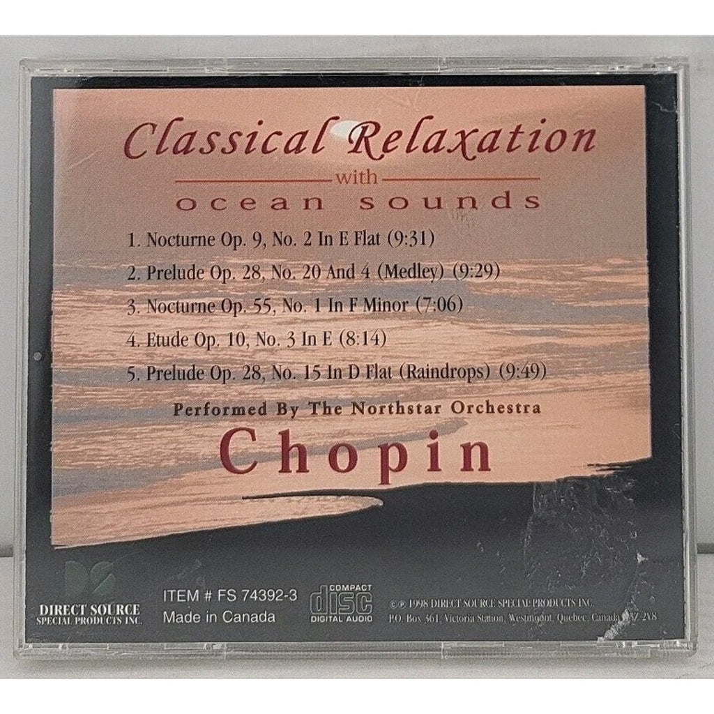 Classical Relaxation With Ocean Sounds: Chopin CD