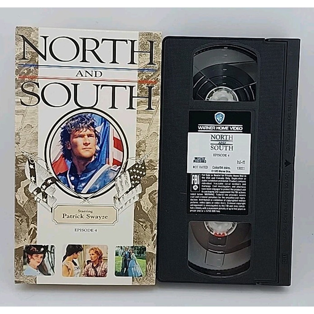 North and South - Book 1 (VHS, 1993, 6-Tape Set) Missing VHS #3