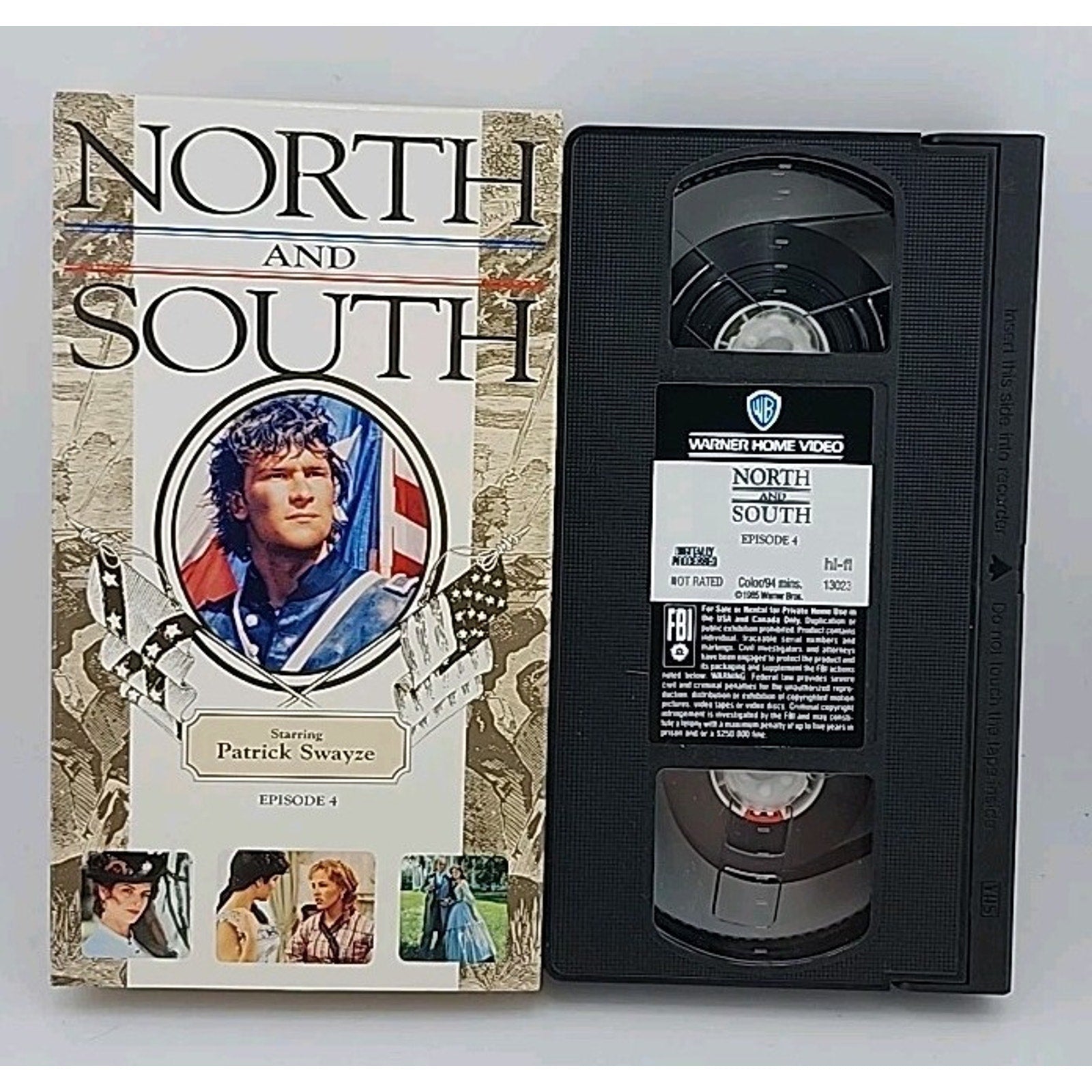 North and South - Book 1 (VHS, 1993, 6-Tape Set) Missing VHS #3