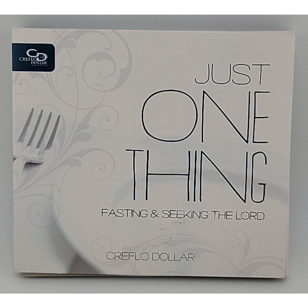 Just One Thing: Fasting & Seeking The Lord By Creflo Dollar 2-Disc Set DVD VIDEO