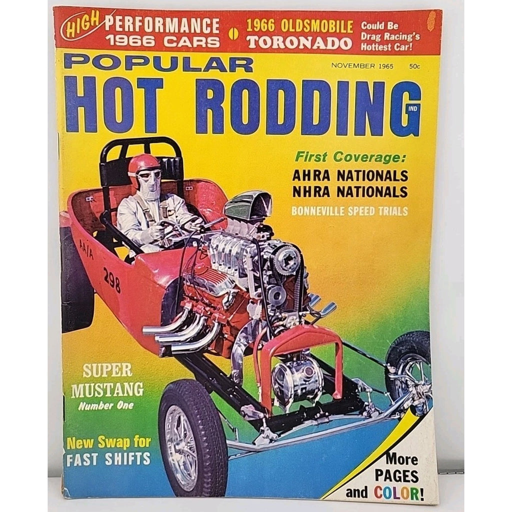 Popular Hot Rodding Magazine November 1965