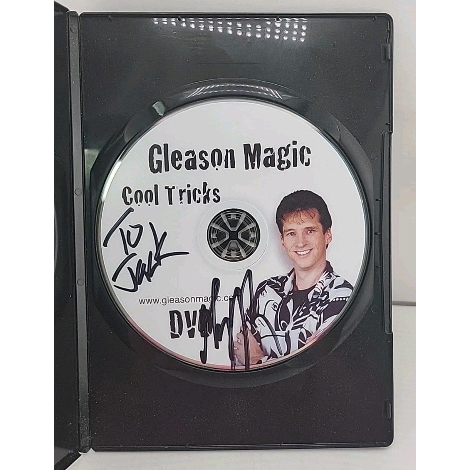 Gleason Magic Cool Tricks 18 Tricks You Can Do Dvd * Signed