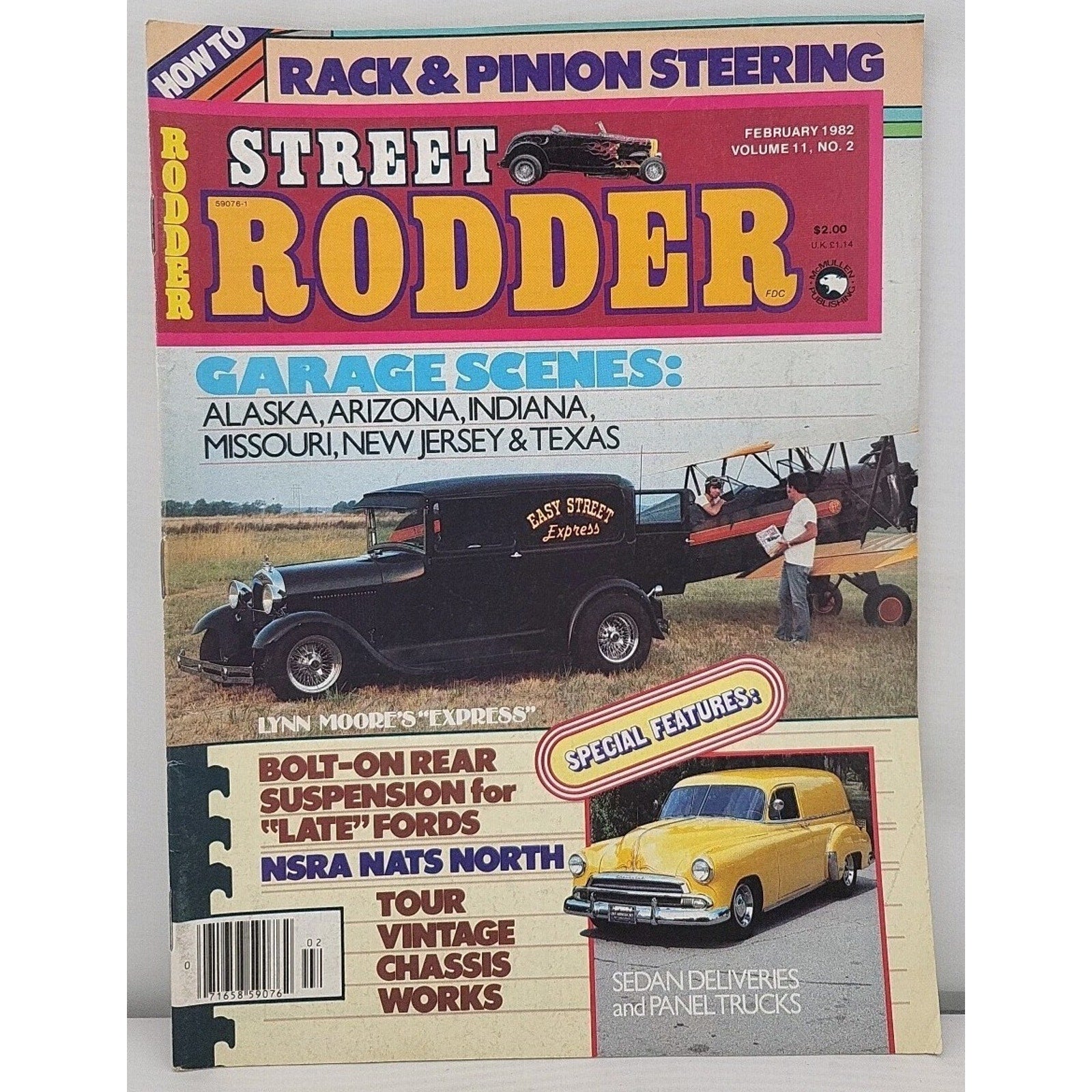 Street Rodder Magazine February 1982 Volume 11 No. 2