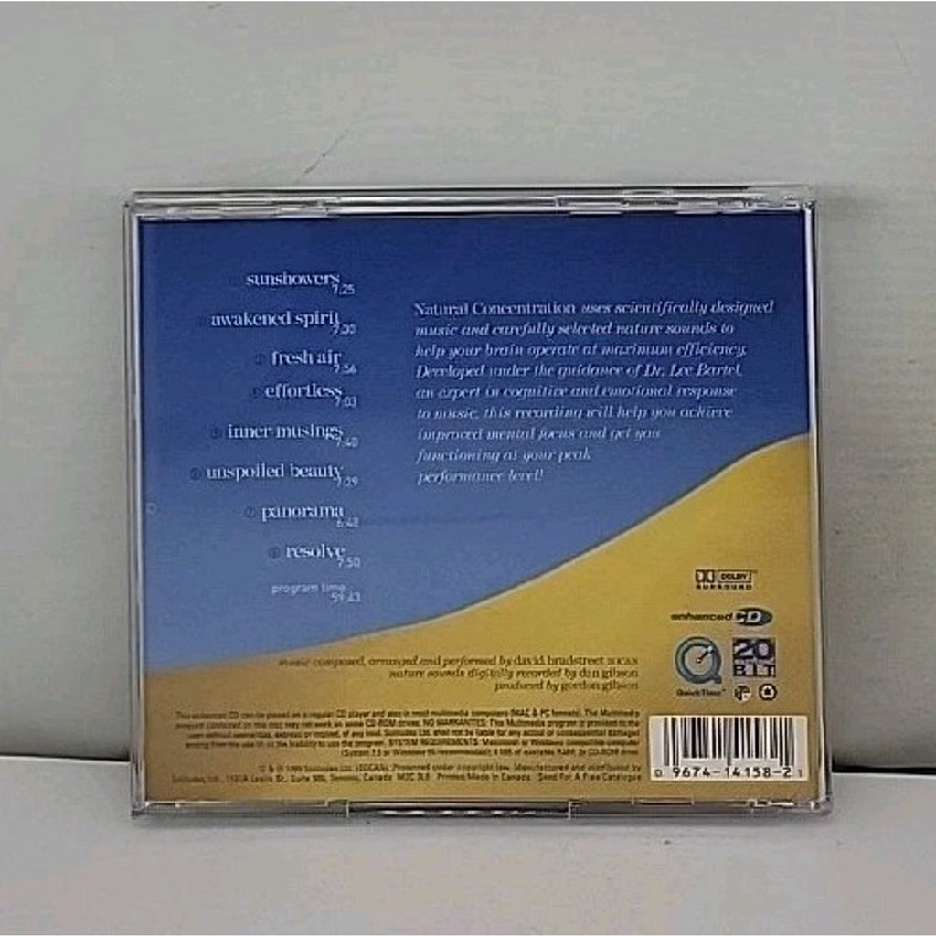 Natural Concentration by Dan Gibson (CD, 1999)