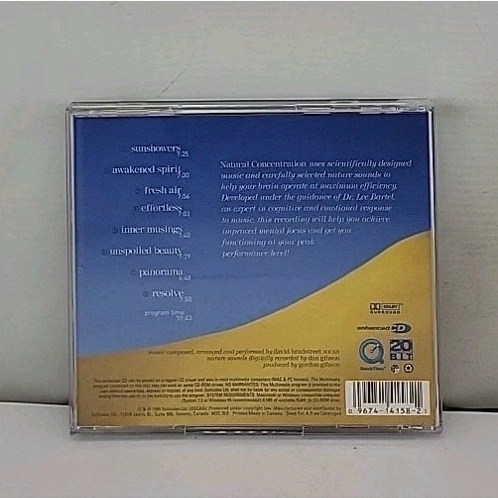 Natural Concentration by Dan Gibson (CD, 1999)