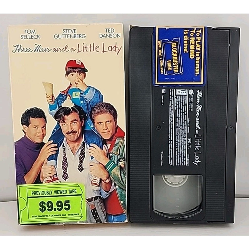 Three Men and a Little Lady (VHS, 1991)