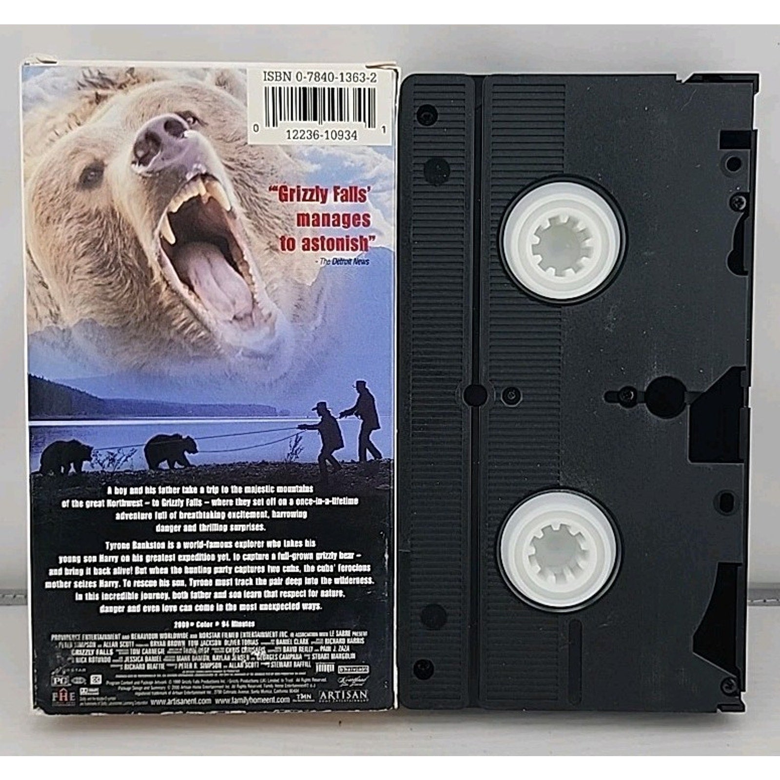 Grizzly Falls (VHS, 2000)