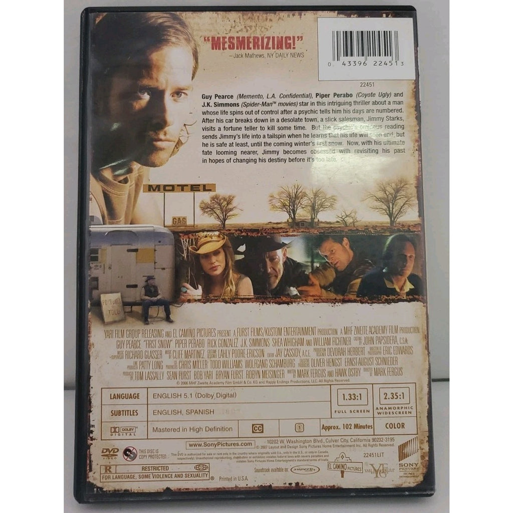 First Snow (DVD, 2007)