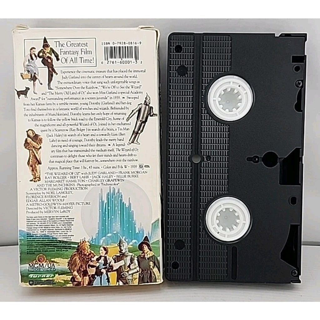 The Wizard of Oz (VHS, 1995)