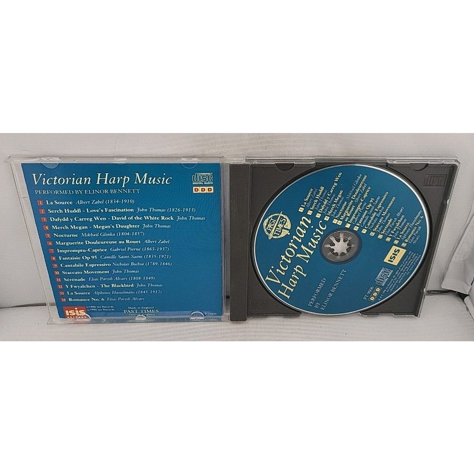 Victorian Harp Music CD