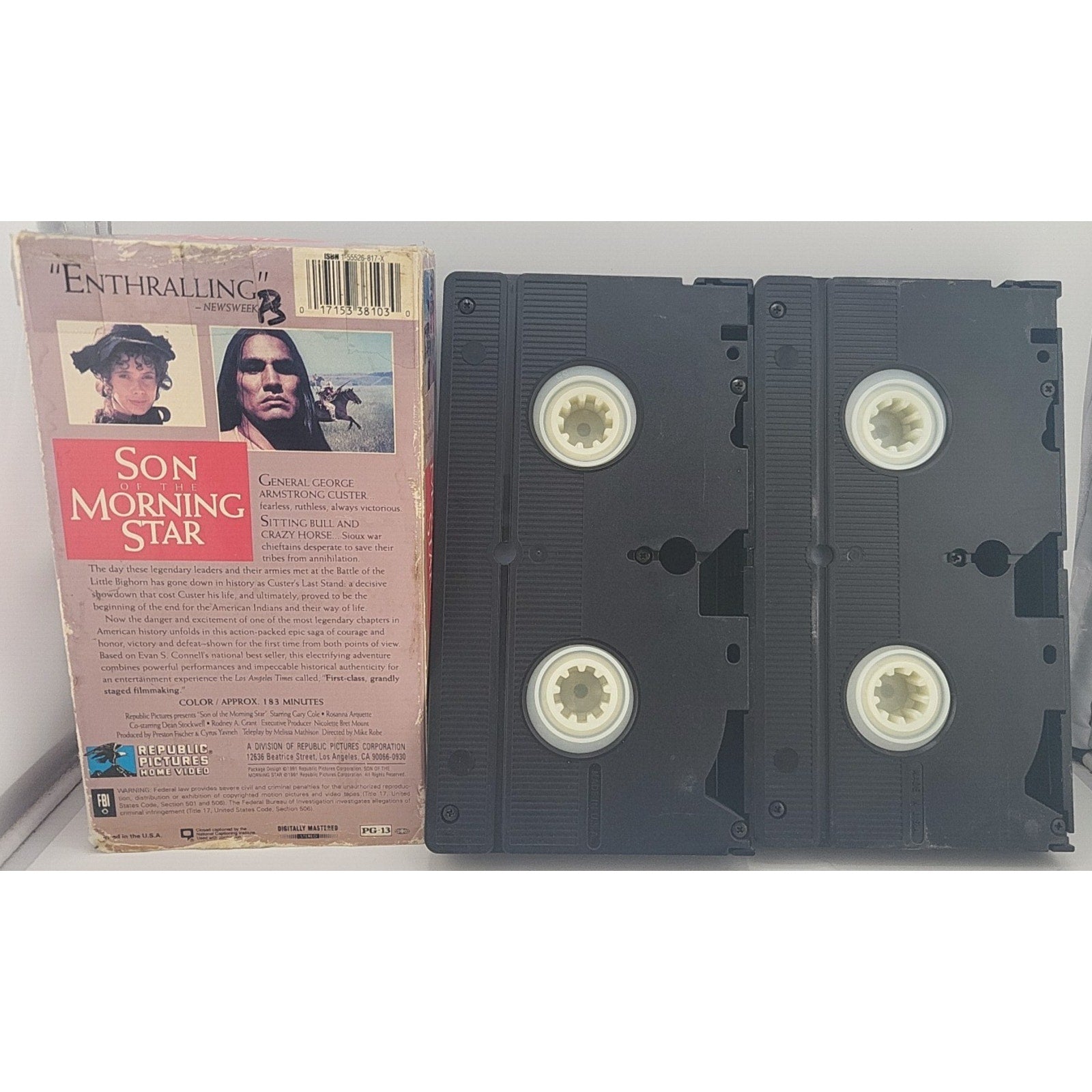 Son of the Morning Star (VHS, 1991, 2-Tape Set)