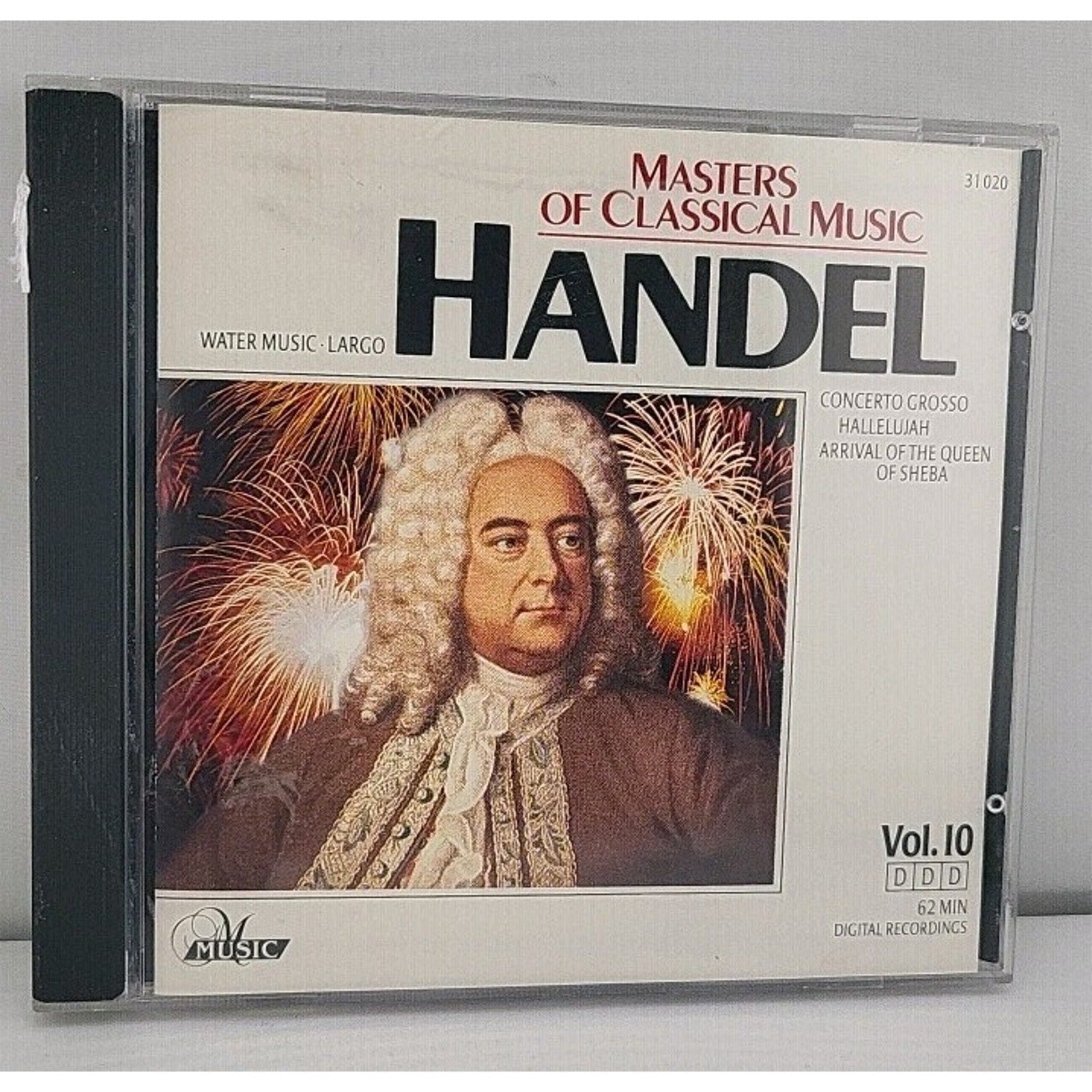 Masters of Classical Music: Handel Vol. 10 (CD, 1998)