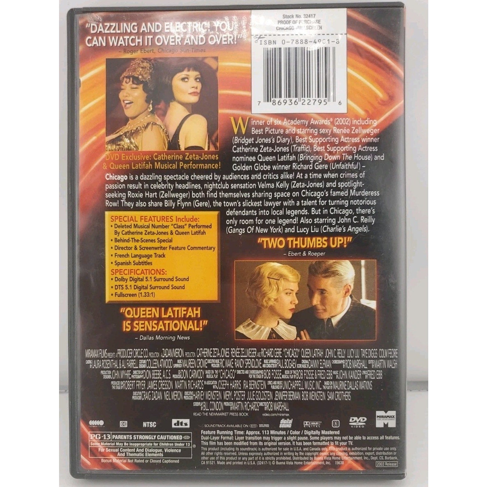 Chicago (DVD, 2002)
