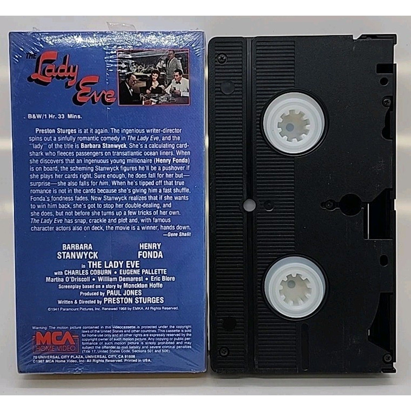 The Lady Eve (VHS 1941 /1987)