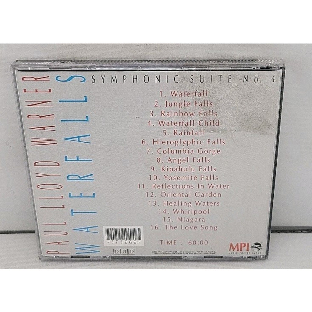 Waterfalls: Symphonic Suite No. 4 by Paul Lloyd Warner (CD)