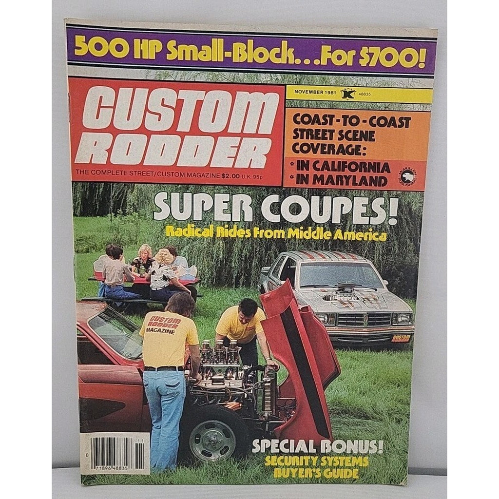 Custom Rodder Magazine - November,1981