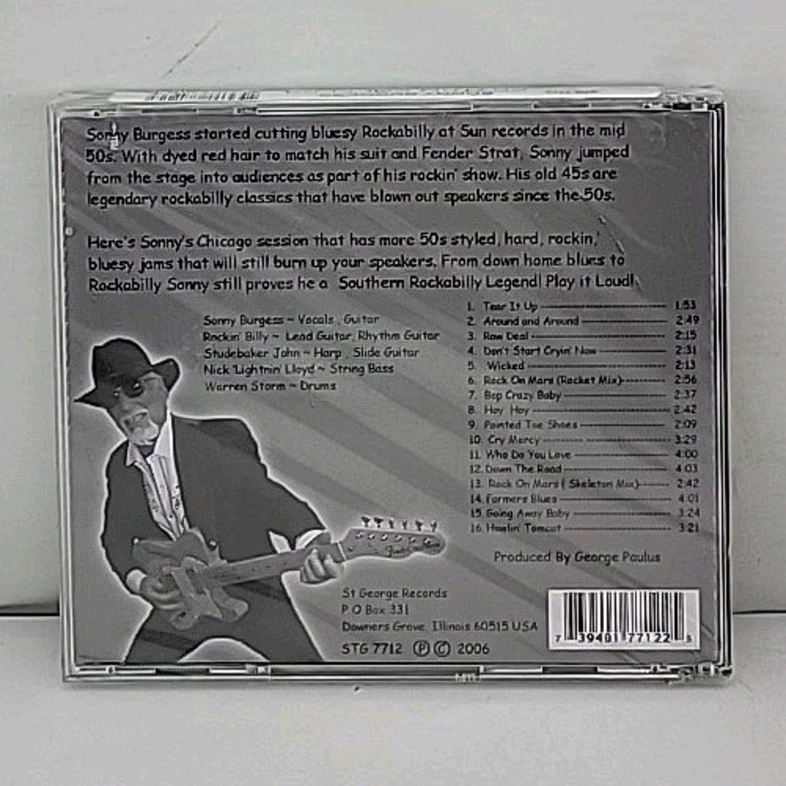 Tear It Up by Sonny Burgess (CD, 2006) *Brand New*