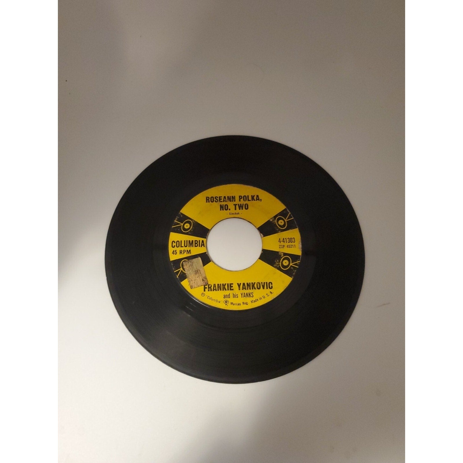 Frankie Yankovic Over The Three Mountains Waltz (Record)