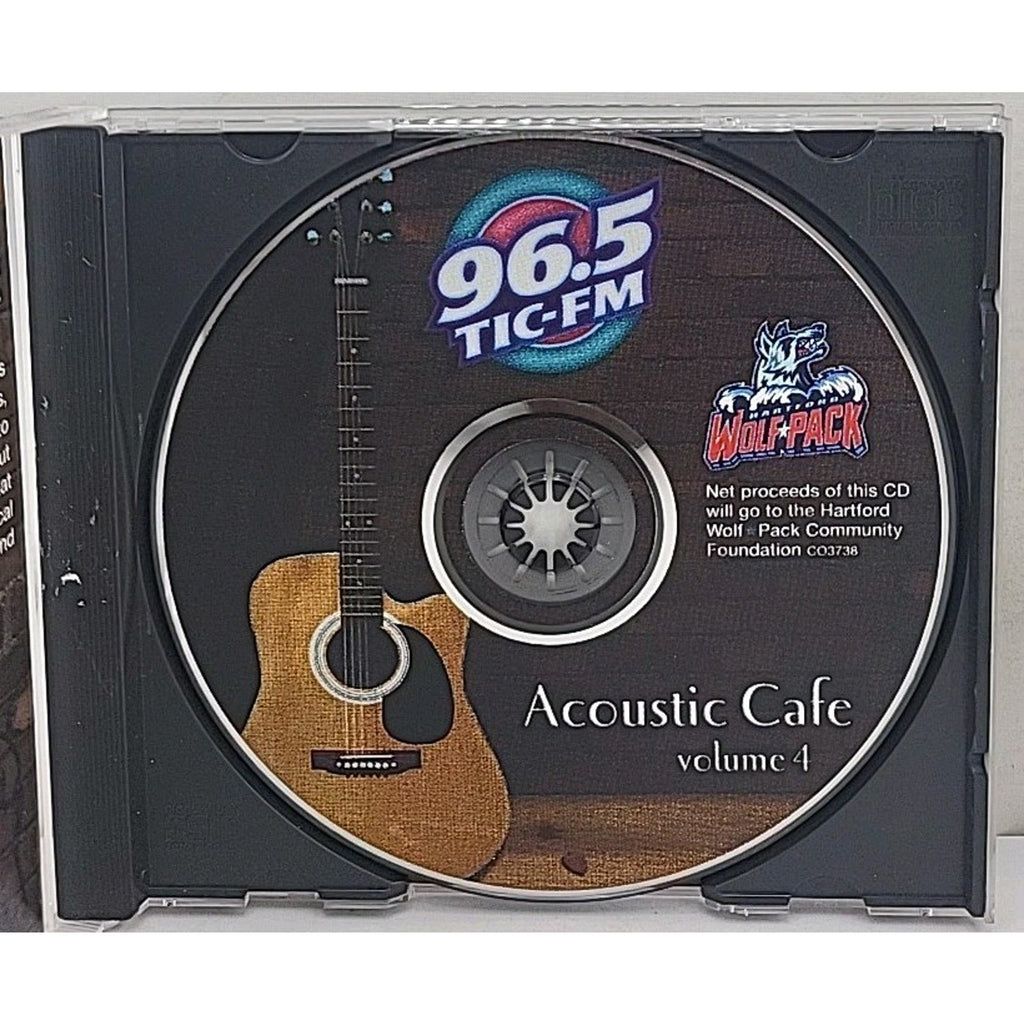96.5 TIC-FM Acoustic Cafe Volume 4 CD Mayer McLachlan Maroon 5 Mraz Barenake