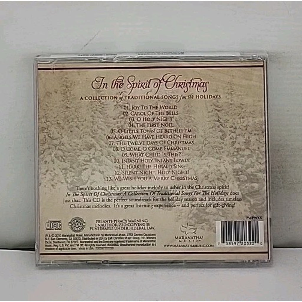 In the Spirit of Christmas by The Maranatha! Singers (CD, 2010) *Brand New*