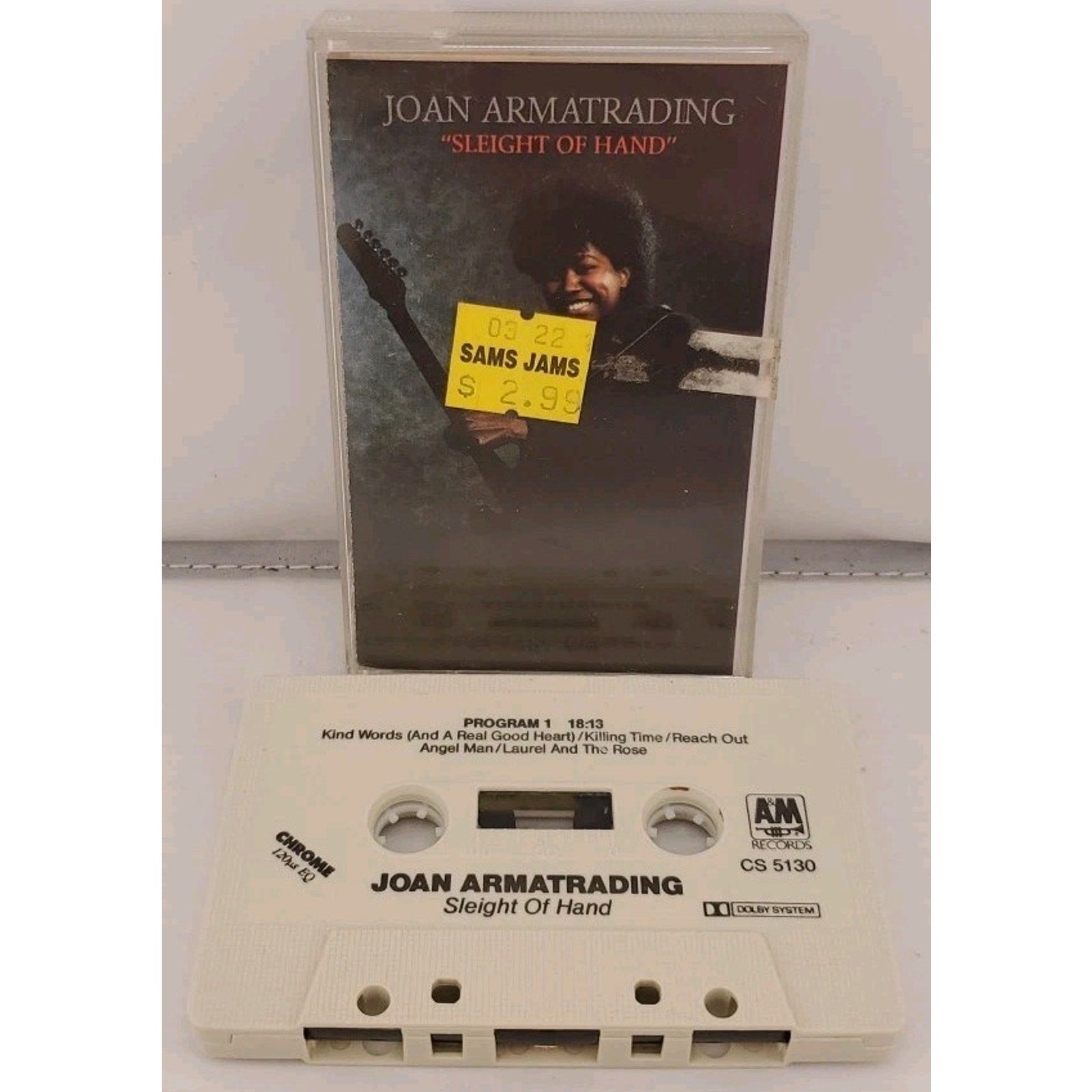 Sleight of Hand by Joan Armatrading (Cassette, 1986, A&M (USA))