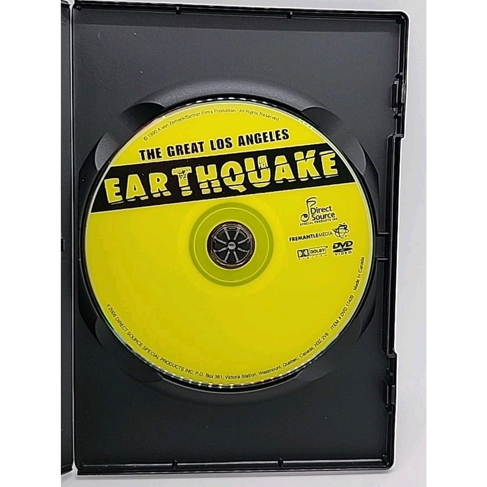 The Great Los Angeles Earthquake (DVD, 1990)