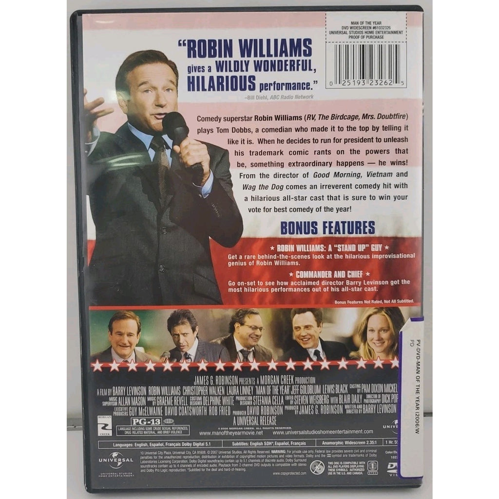 Man of the Year (DVD, 2006)
