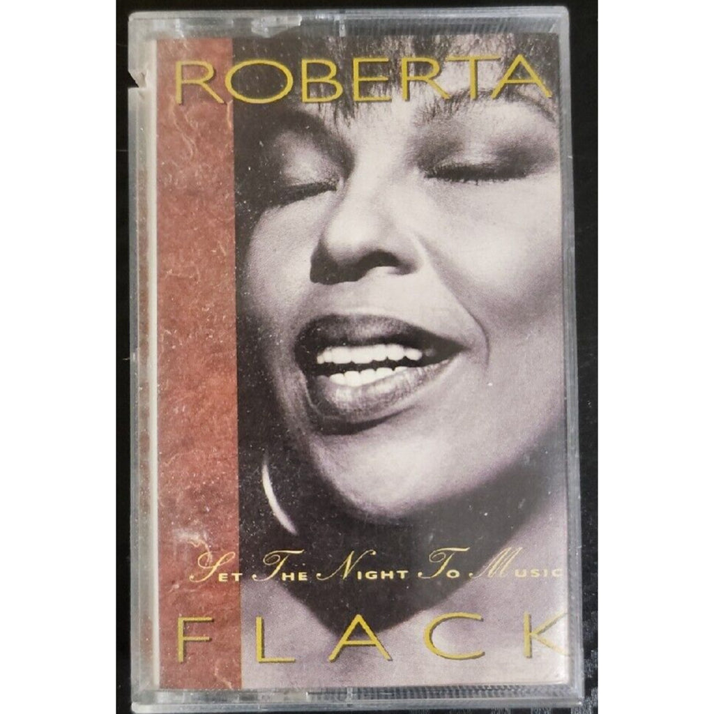 Set The Night To Music by Roberta Flack (Cassette)