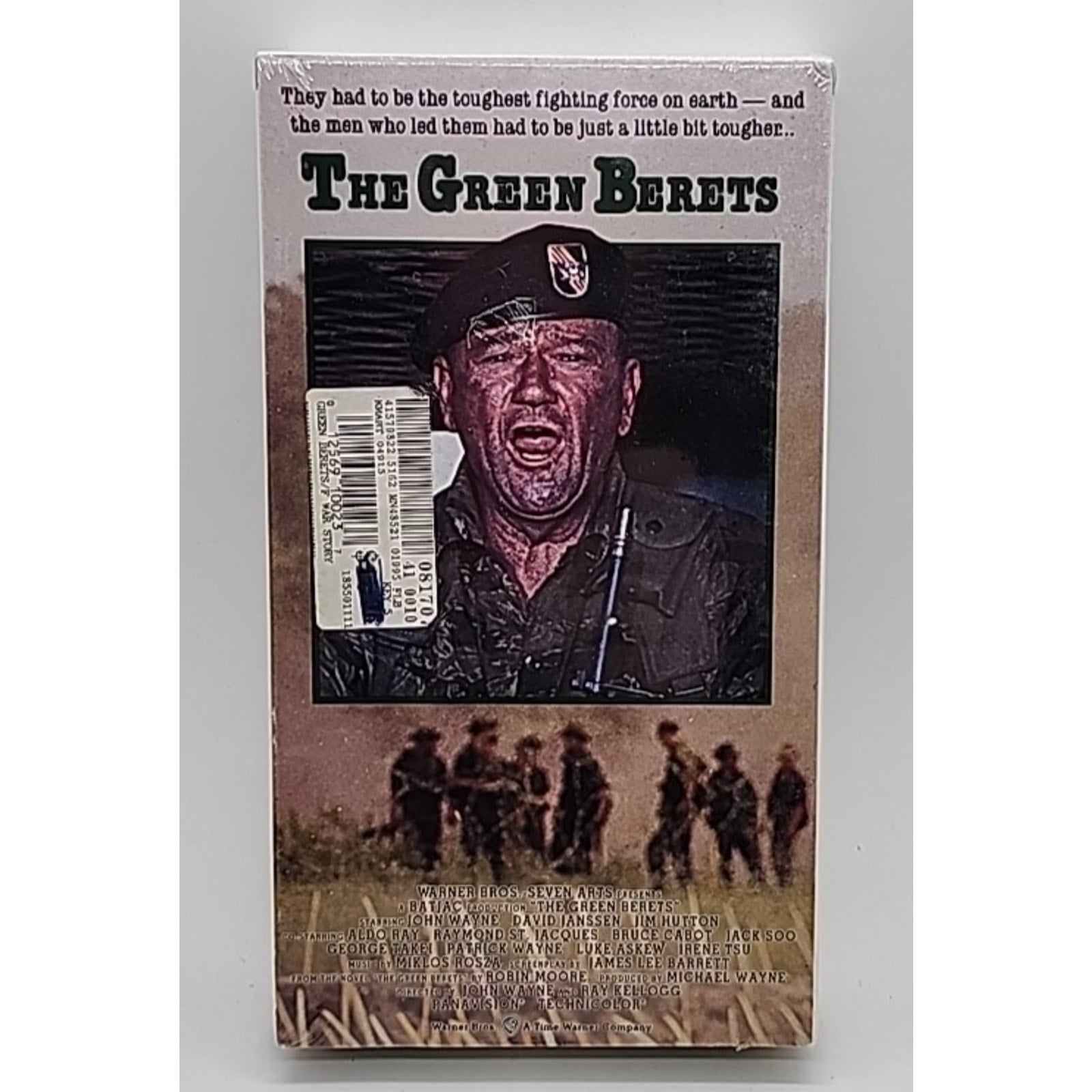 The Green Berets (VHS, 1990) *Brand New*