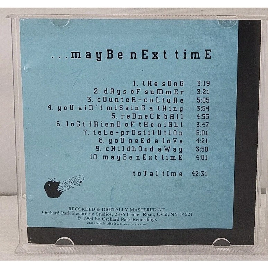 Adams, Scott B - Maybe Next Time CD