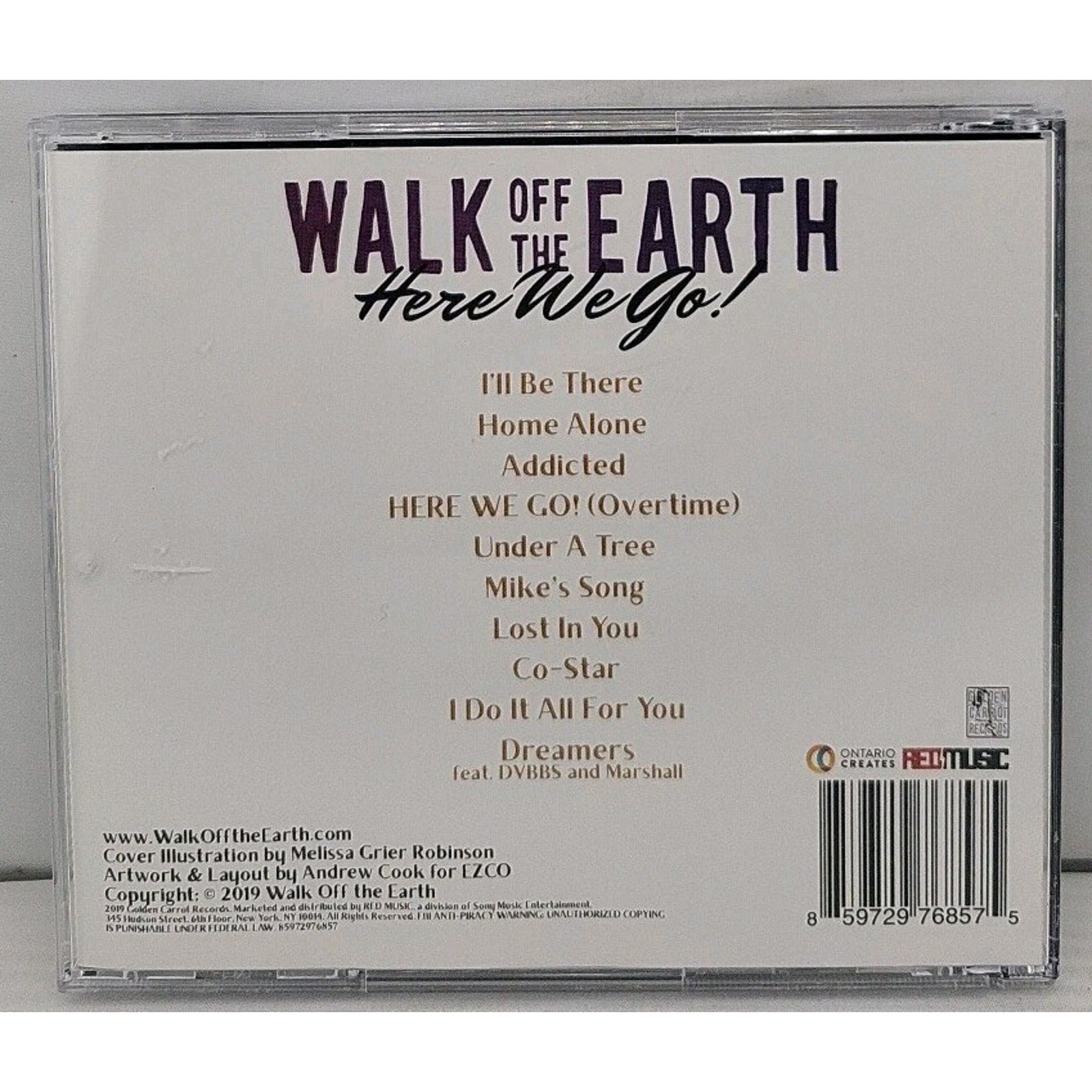 Here We Go by Walk Off the Earth (CD, 2019)