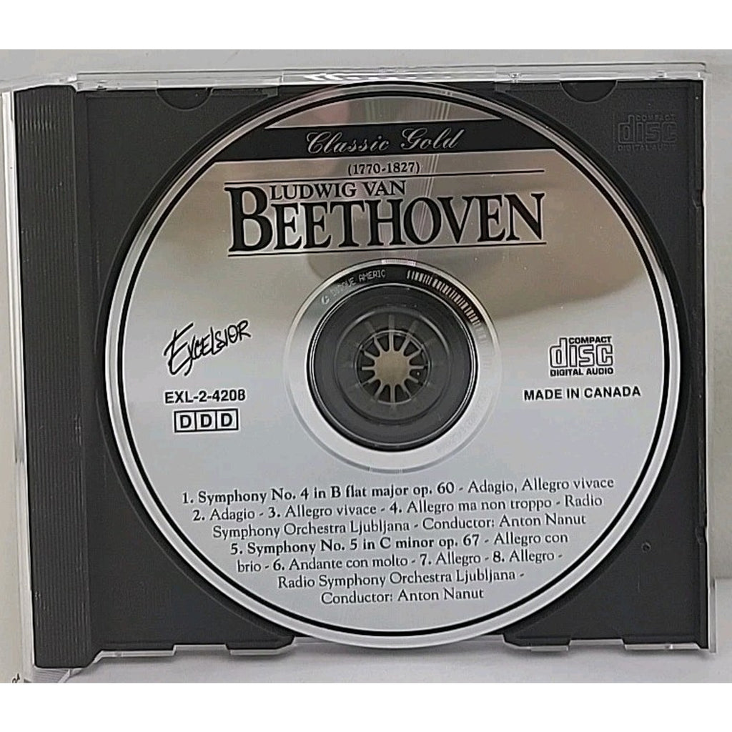 Beethoven: Symphonies No. 4 & 5 (CD)