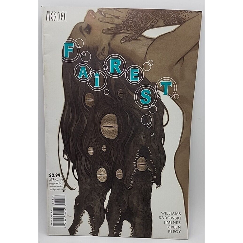 Fairest #17 Adam Hughes DC Comics 2013