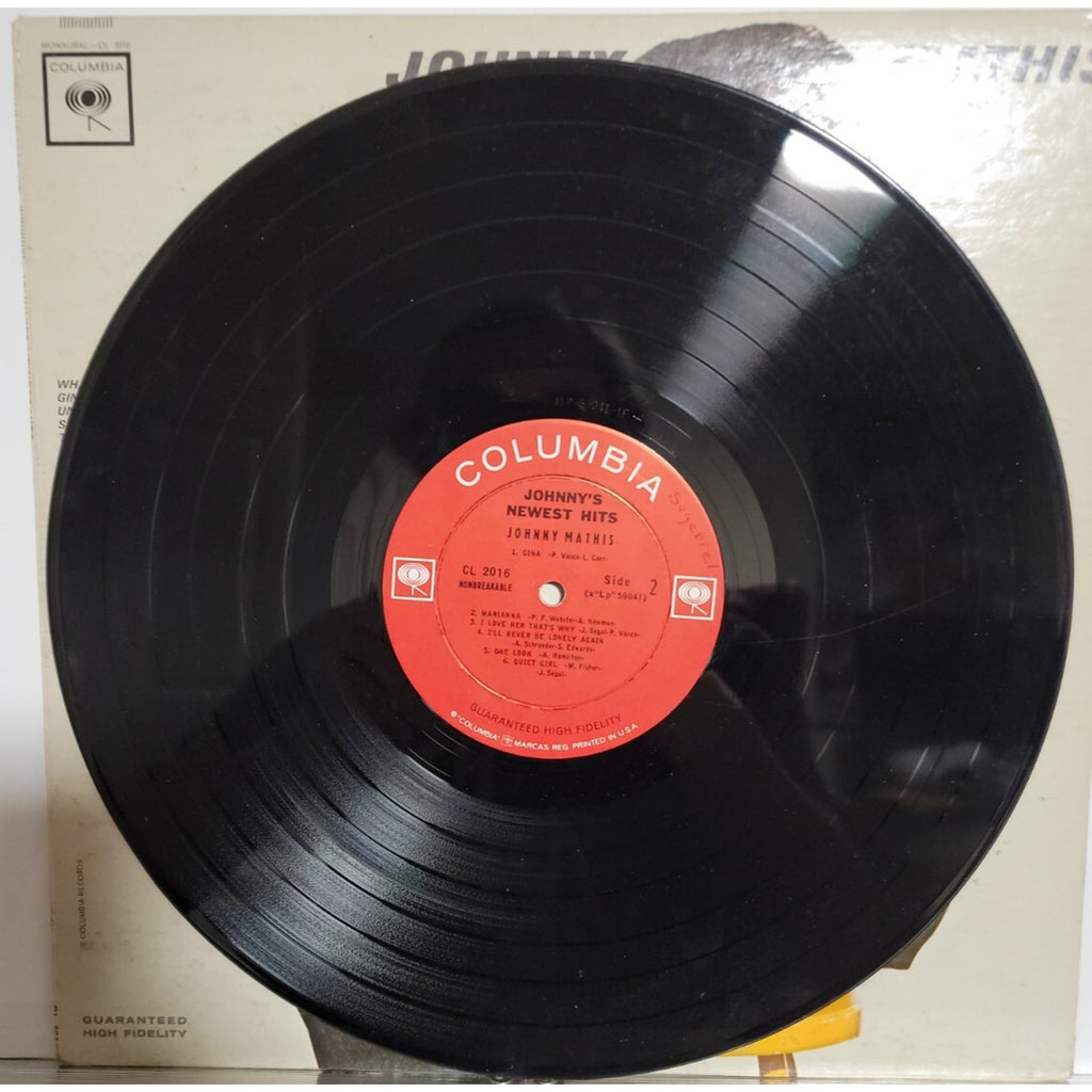 Johnny Mathis ‎– Johnny's Newest Hits (Vinyl)