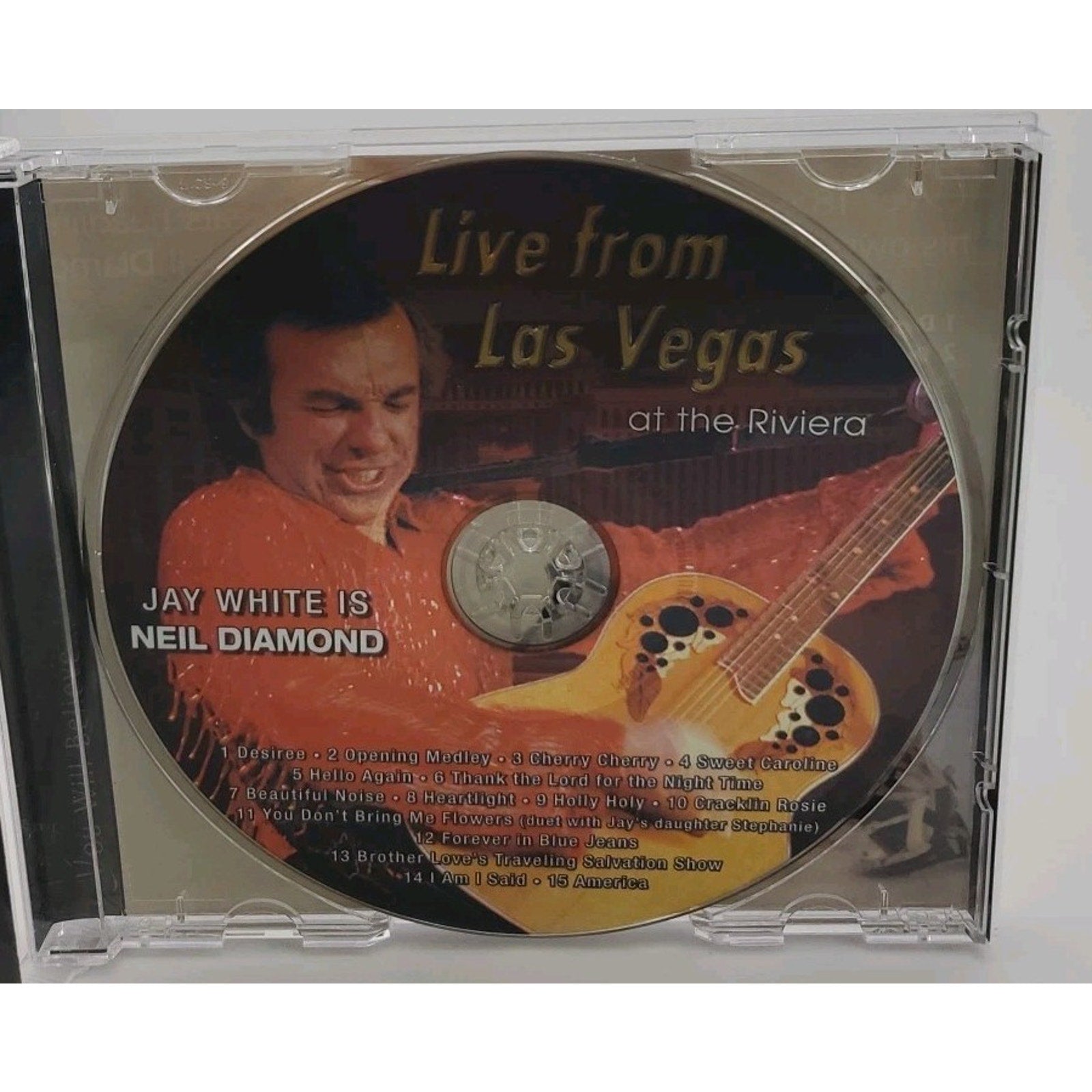 Live From Las Vegas At The Riviera - Jay White Is Neil Diamond Cd