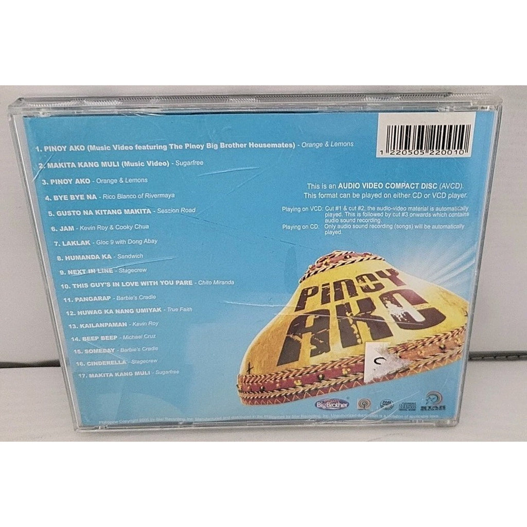 Pinoy Ako CD Album Orange and Lemons Sugarfree Gloc 9 Rico Blanco