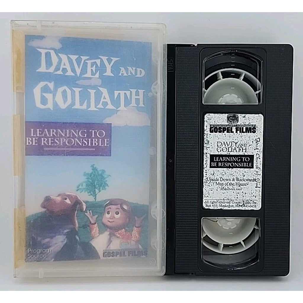 Davey and Goliath Learning to Be Responsible (VHS)
