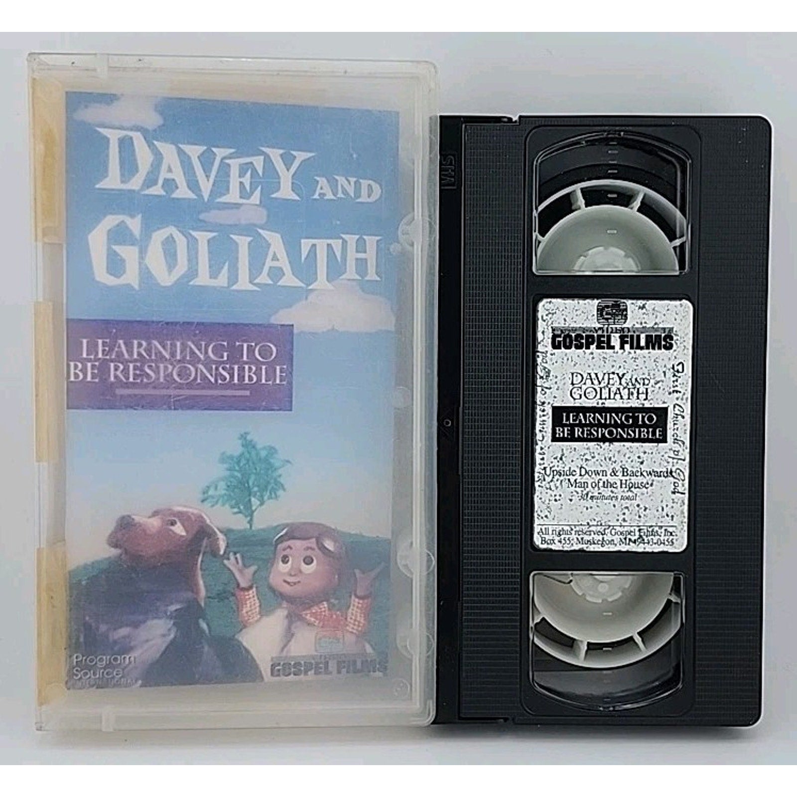 Davey and Goliath Learning to Be Responsible (VHS)