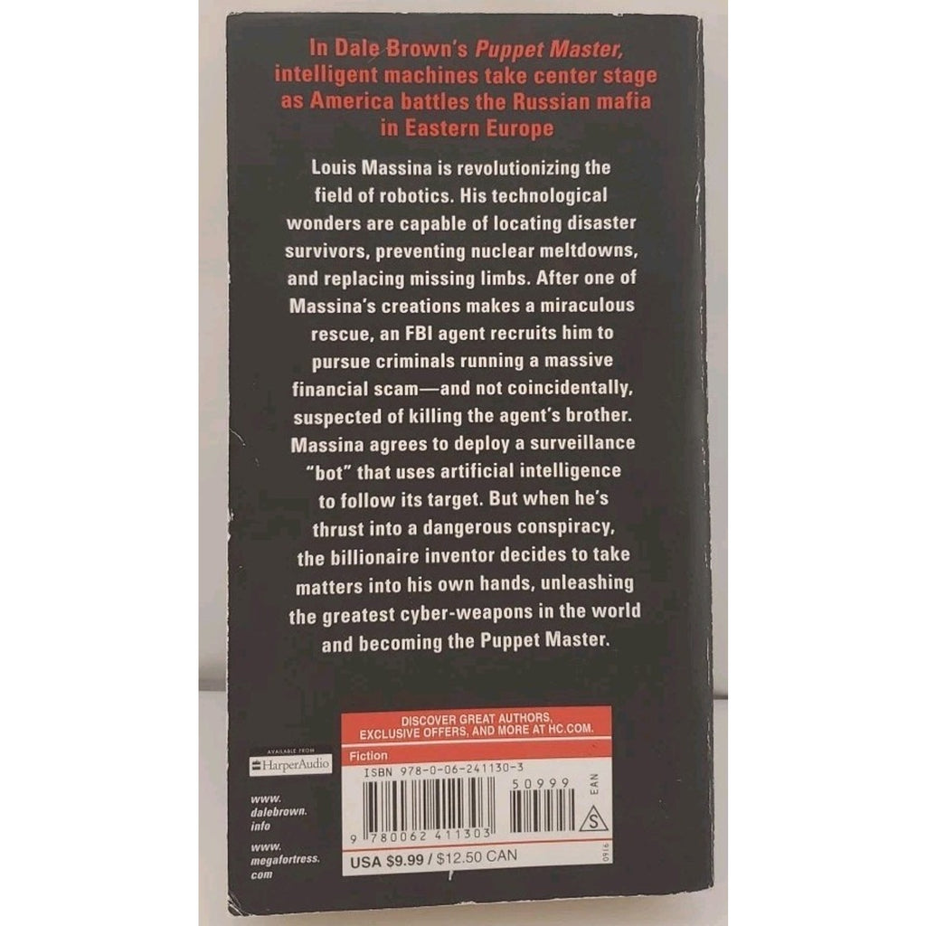 Puppet Master by Jim DeFelice and Dale Brown (2016, Mass Market)