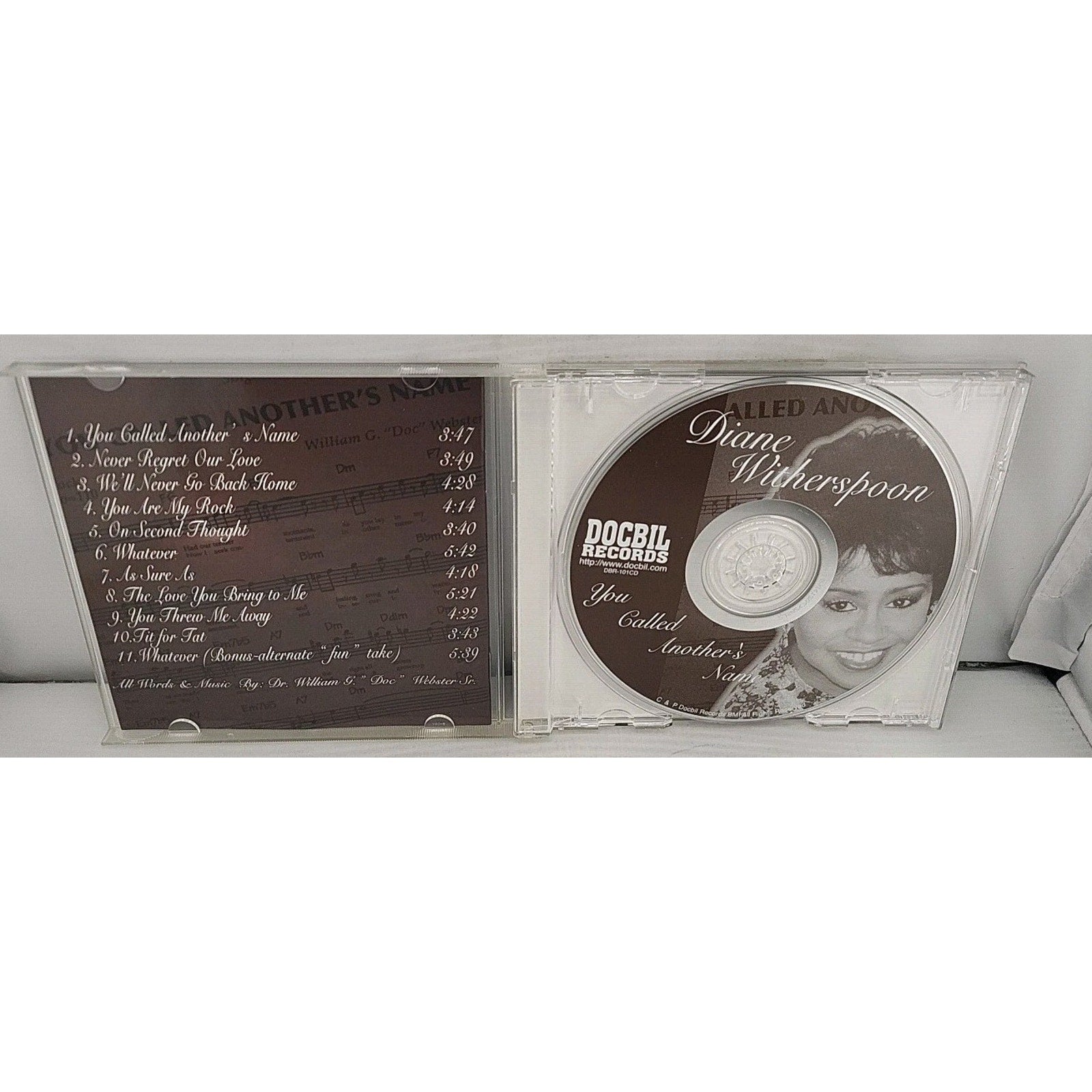 Diane Witherspoon You Called Another's Name CD