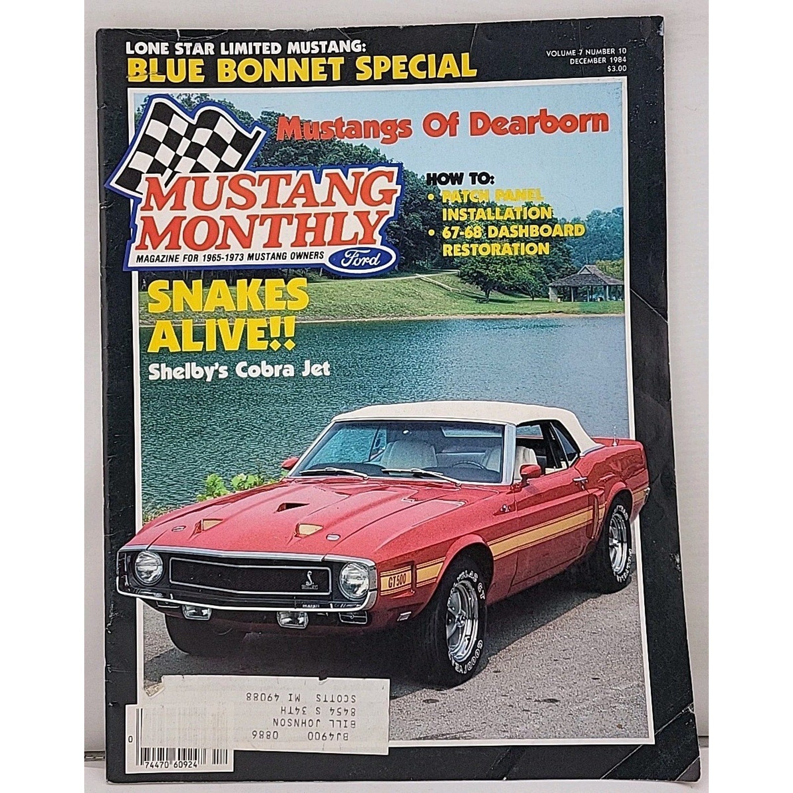 Mustang Monthly Magazine - December 1984 - Volume 7 Number 10